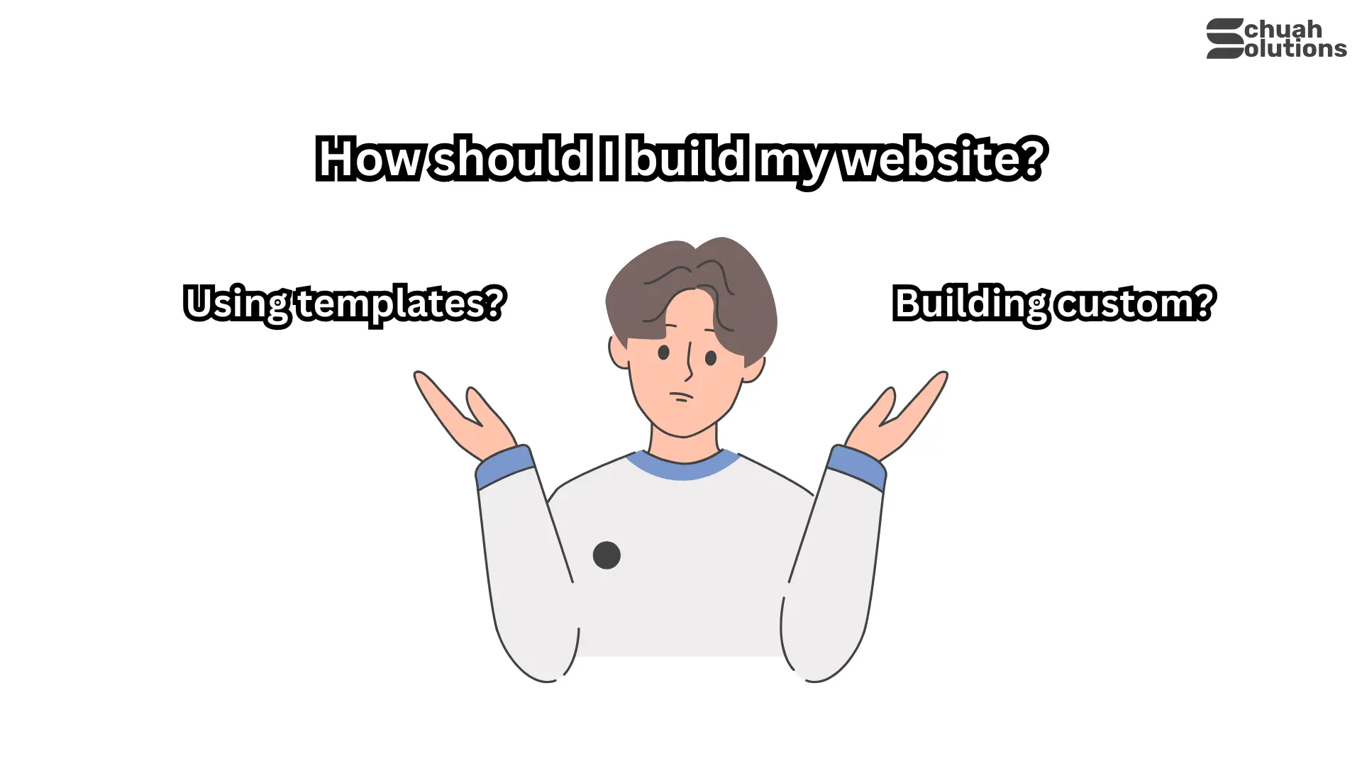 Custom vs template websites: which is better? cover image