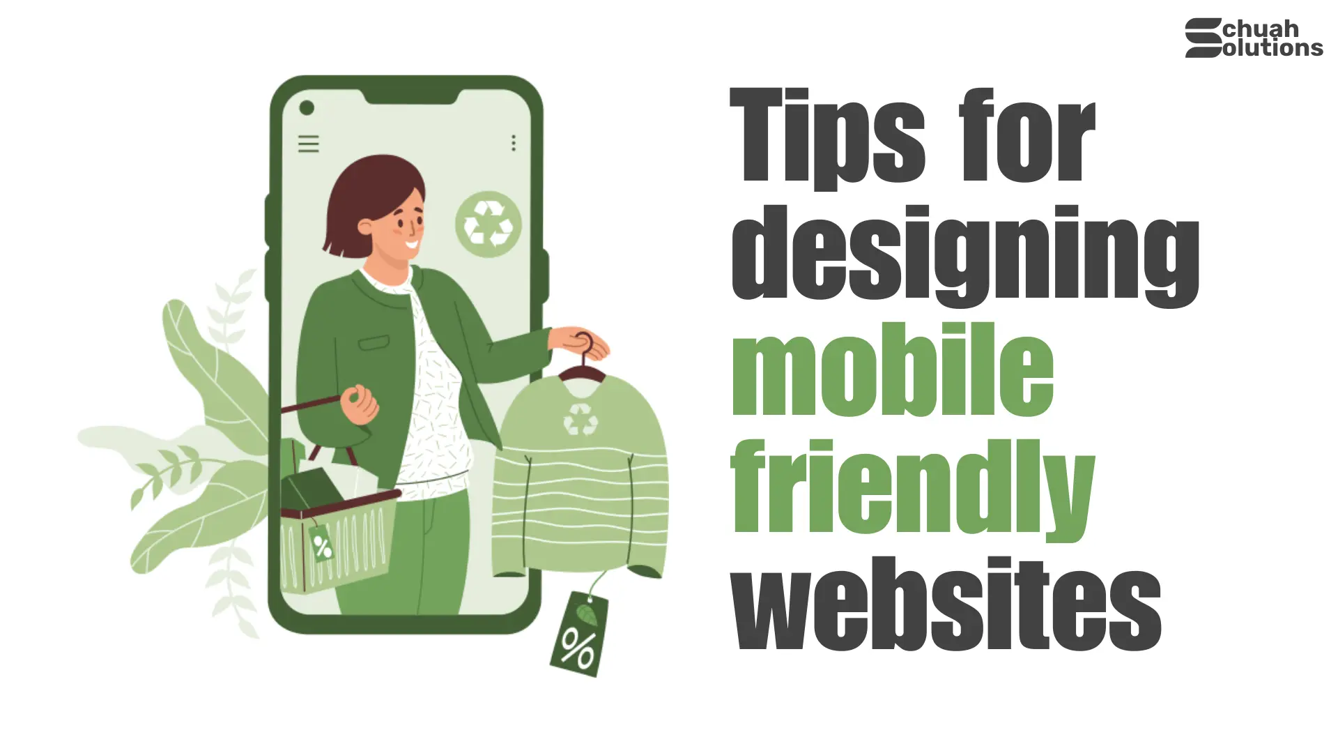 Tips for designing mobile friendly websites cover image