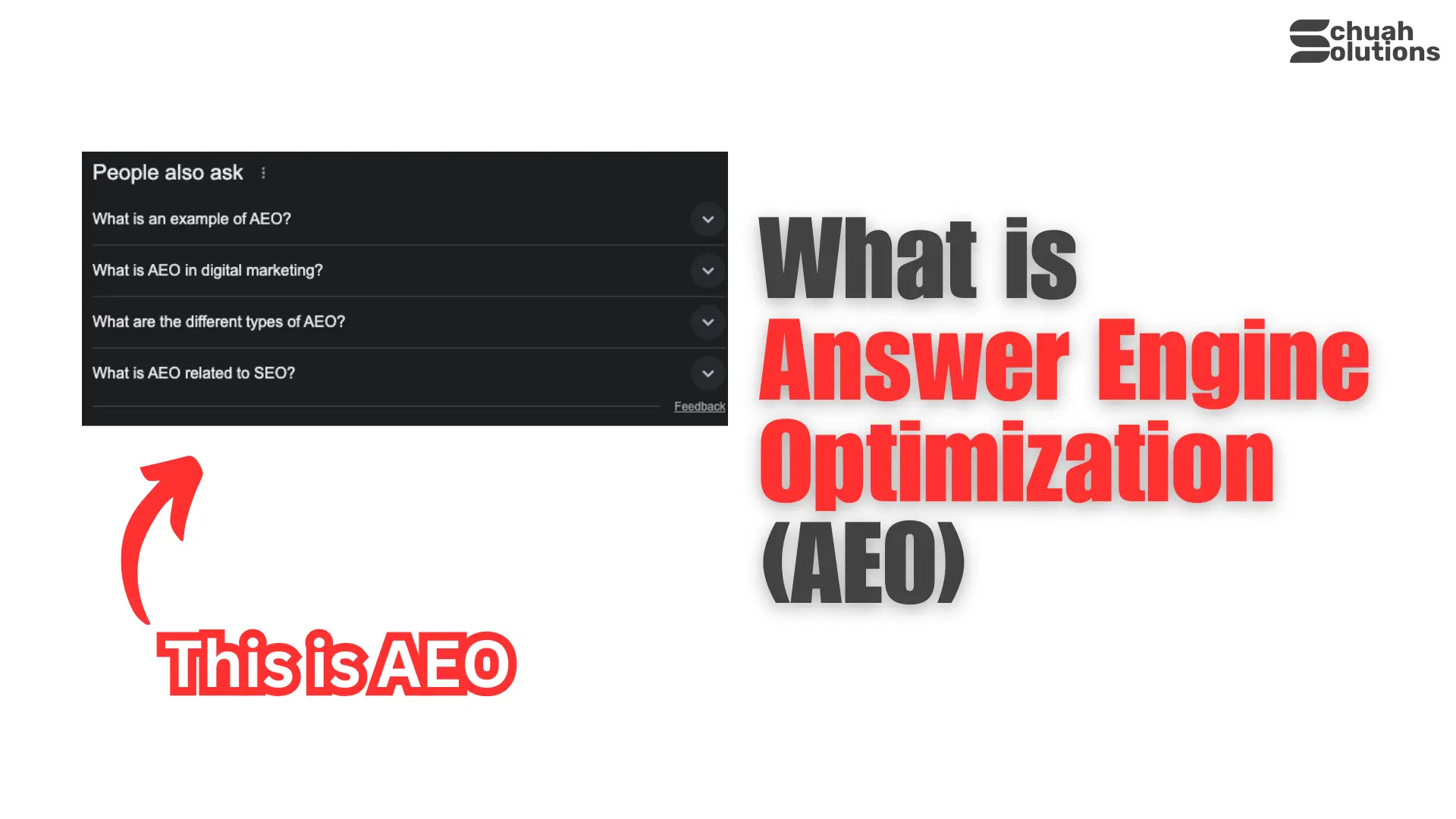 What is Answer Engine Optimization (AEO) | Schuah Solutions
